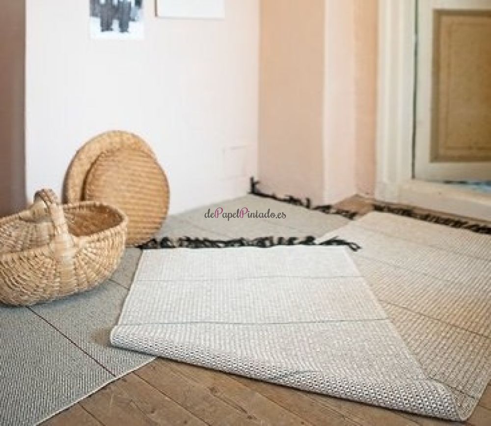 Alfombra BRITA SWEDEN PLASTIC RUGS BRIELLE VANILLA 70X100-2